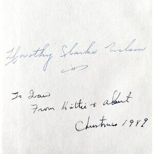 Prince Of Egypt Moses SIGNED Author Dorothy Clarke Wilson 1st Edition 1949 HBS